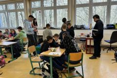 Besuch vom Informatikkurs des Gymnasiums